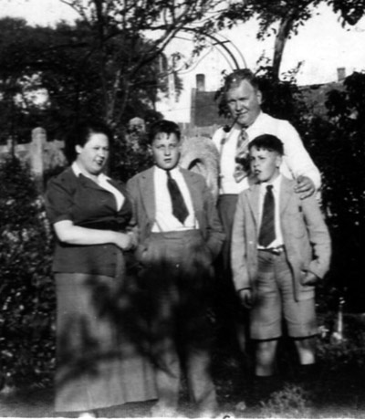 The Gregson family in 1939