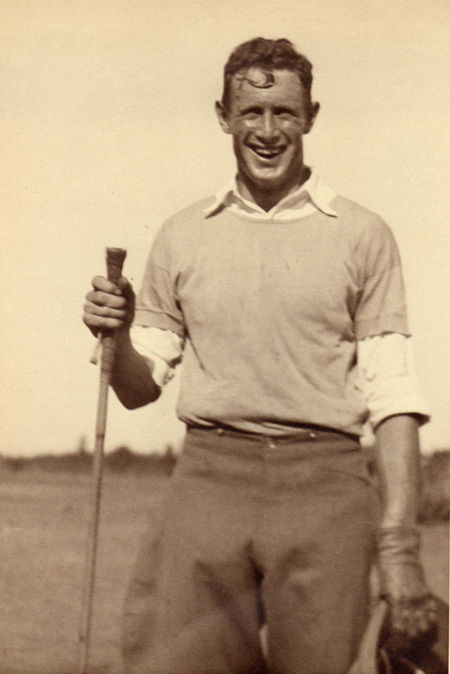 Colin G.W. Donald playing polo