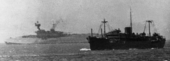 HMS Eagle sinking, August 1942