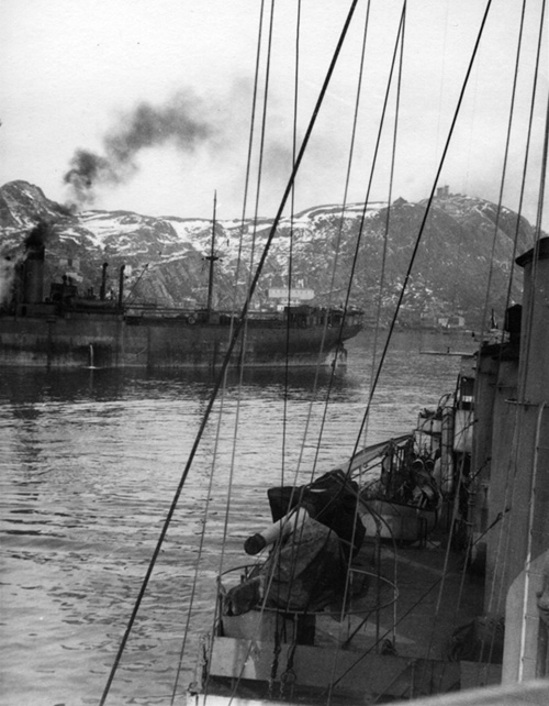 Steamer at Havelfjord