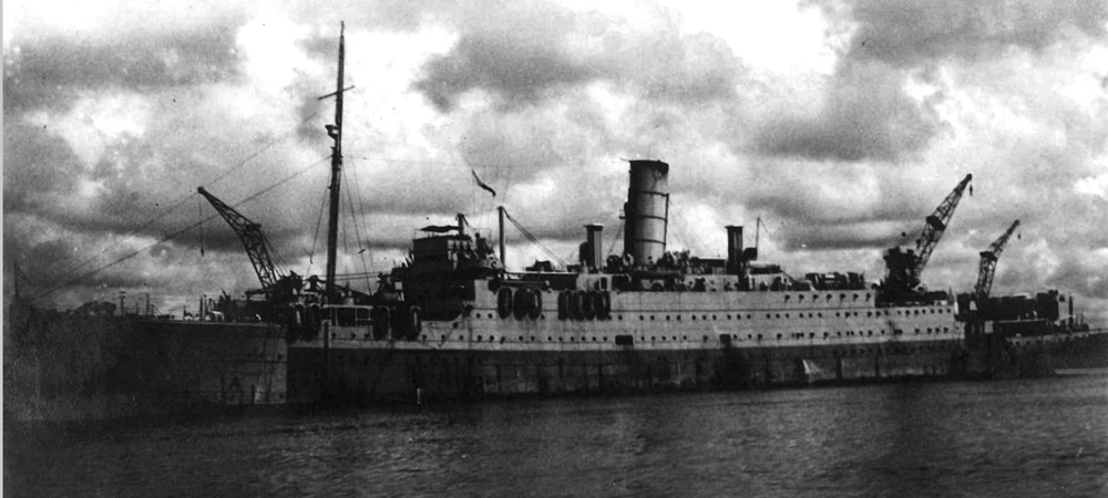 HMS Alaunia repair ship