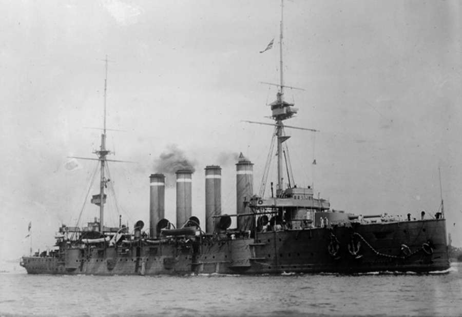 Photograph of HMS Euryalus