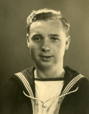 Fred Thomas, RDF Operator on HMS V enomous