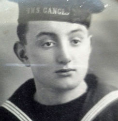 Henry Phuler Holcombe. Boy Sailor at HMS Ganges