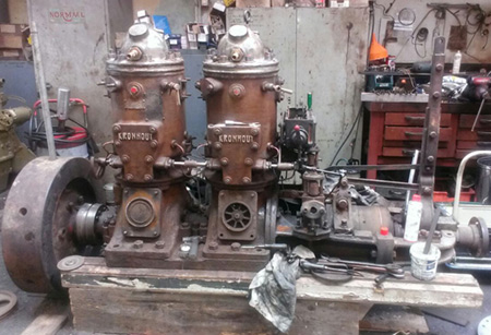 Kromhaut engine of the Zeemanshoop