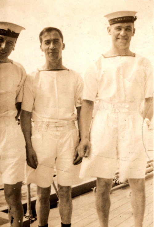 Shipmates on Hecla, 1942