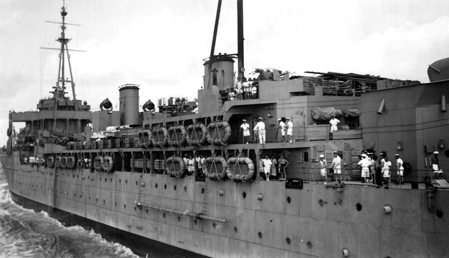 HMS Hecla, the last photograph