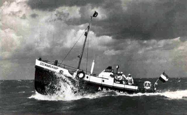 The Dutch lifeboat Zeemanshoop